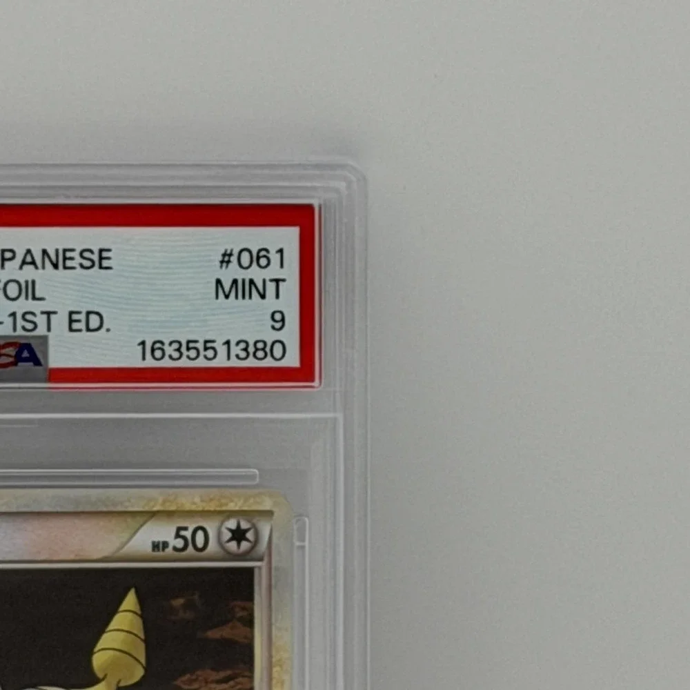 Pokemon TCG Dunsparce 061/070 Japanese 1st Ed Reverse Holo PSA 9 Card HeartGold